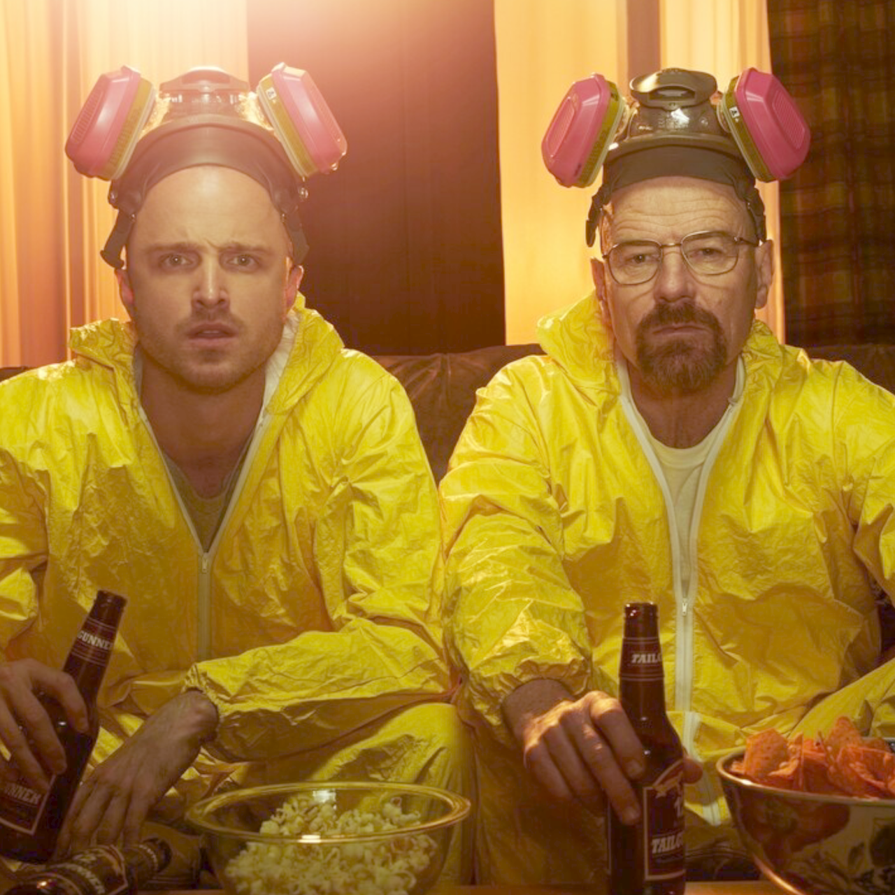 Jesse Pinkman and Walter White