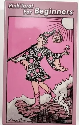 pink tarot deck box