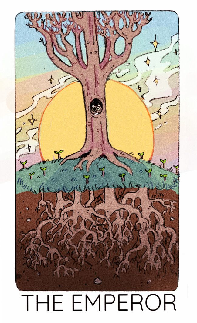 the emperor tarot card