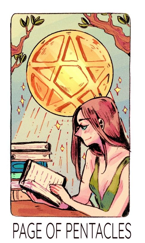 page of pentacles tarot card