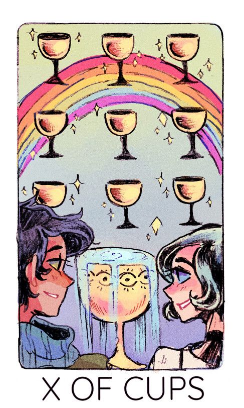 ten of cups tarot card